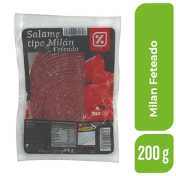 Salame Milan Feteado Dia 200 gr.