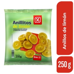 Galletitas Anillos Dia Limón 250 gr.