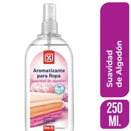 Aromatizante para Ropa Dia Suavidad de Algodón 250 ml.