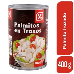 Palmitos en Trozos Dia 400 gr.