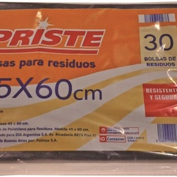 Bolsas de Residuos Priste 30 Ud.