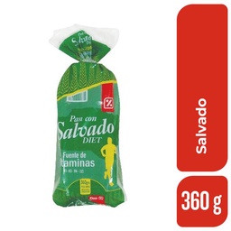 Pan de Molde Salvado Dia 360 gr.