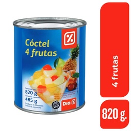 Coctel 4 Frutas Dia 820 gr.