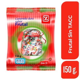 Caramelos Duros Dia Frutal Sin Tacc 150 gr.