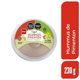 Hummus de Pimentón Dia 230 gr.