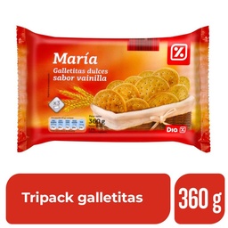 Galletas María Dia Tripack 360 gr.