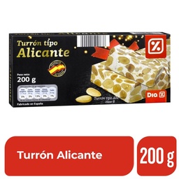 Turrón Dia Alicante 150 gr.