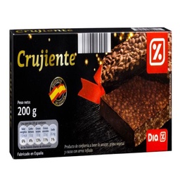 Turrón de Chocolate Crujiente Dia 150 gr.