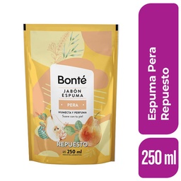 Jabon Espuma Pera Repuesto Bonte 250 ml