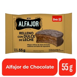 Alfajor Dia Chocolate 55 gr.