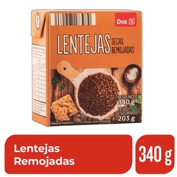 Lentejas Remojadas Dia 340 gr.