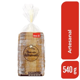 Pan de Molde Dia Artesanal 540 gr.