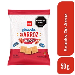 Snack de Arroz Jamon Dia 50 gr.