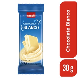 Chocolate Dia Blanco 30 gr.