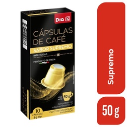 Cápsulas de Café Dia Supremo 50 gr.