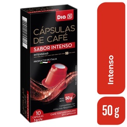 Cápsulas de Café Dia Intenso 50 gr.