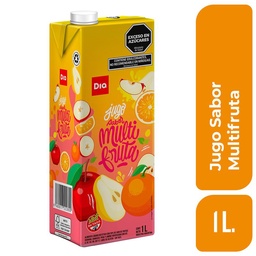 Jugo Multifruta Brick Dia 1 lt.