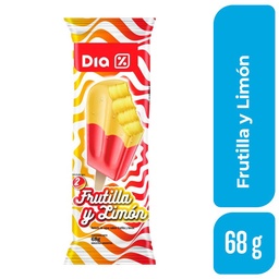 Helado de Agua Dia Frutilla y Limón 68 gr.