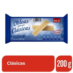 Obleas Clásicas Dia 200 gr.