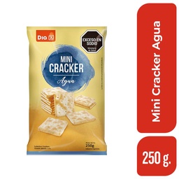 Galletitas Mini Crackers Agua Dia 250 gr.