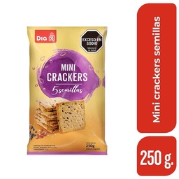 Galletitas Cracker 5 Semillas Dia 250 gr.