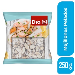 Mejillones Dia Pelados Congelados 250 gr.