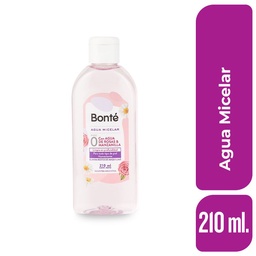 Agua Micelar con Agua de Rosas y Manzanilla Bonte 210 ml.