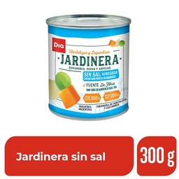 Jardinera Sin Sal Dia 300 gr.