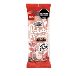 Paleta Frutal Artesanal Frutilla Dia 85 gr.