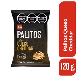 Palitos Salados Cheddar Dia 120 gr.