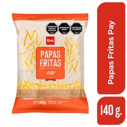 Papas Fritas Pay Dia 140 gr.