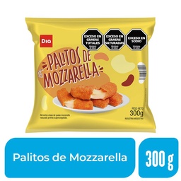 Palitos de Mozzarella Dia 300 gr.