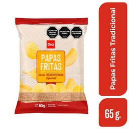 Papas Fritas Tradicional Dia 65 gr.