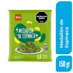 Medallón de Espinaca Dia 150 gr.