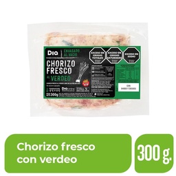 Chorizo Verdeo Parrillero Dia 300 gr.