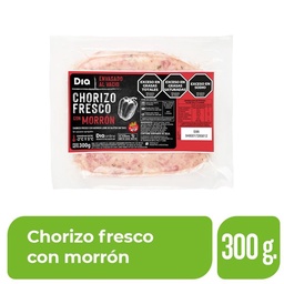 Chorizo Parrillero Morron Dia 300 gr.