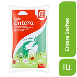 Leche Entera Dia Sachet 1 lt.