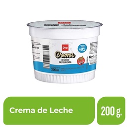 Crema de Leche Dia 200 ml.