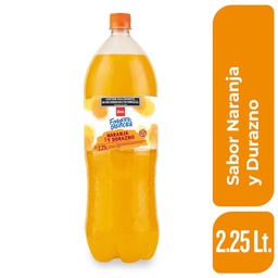 Agua Sabor Naranja con Gas Dia 2,25 lt.
