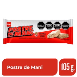 Postre de Mani Dia 105 gr.