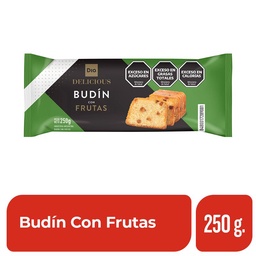 Budín con Frutas Dia 250 gr.