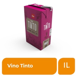 Vino Tinto Tetra con Tapa Dia 1 lt.