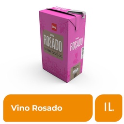 Vino Rosado Tetra con Tapa Dia 1 lt.