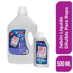 Jabon Liquido con Botella Dia 500 ml.