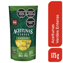 Aceitunas Verdes Dia 175 gr.