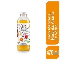 Jugo Manzana Naranja Ananá Te Verde Dia 500 ml.