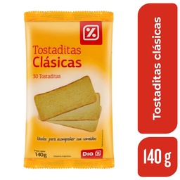 Tostaditas Dia Clásicas 140 gr.