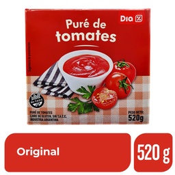 Puré de Tomate Dia 520 gr.