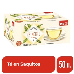 Té en Saquitos Dia 50 Ud.