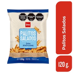 Palitos Salados Clasicos Dia 120 gr.